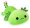 shownicer Plüschtier Axolotl Kuscheltier Stofftier Kawaii Axolotl Plüsch, Axolotl Plüschkissen Spielzeug, Wurfkissen, Schmusetier Geschenk für Kinder Mädchen 3+ Jahre (Kaktus, 33cm)
