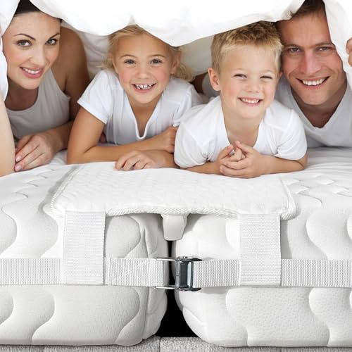 EPHEDORA Bed Bridge, Split King Gap Filler for Adjustable Bed, 12x80