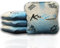 Killshots Cornhole | Katana Series | Signature Edition | ACL Pro zertifizierte Cornhole Bags | Premium Qualität | Dual-Speed | Langlebig & Wetterbeständig | Set mit 4 Beuteln (Hellblaue Sterne)