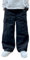 Pantalon Cargo Ado Garcon 8-15 Ans Pantalon Jambe Large Garçon Taille Elastique Large Pas Cher Chic Confortable Casual Sport Vacances Mignon Dessin Animé Fashion Streetwear (Black, 13-14Years)