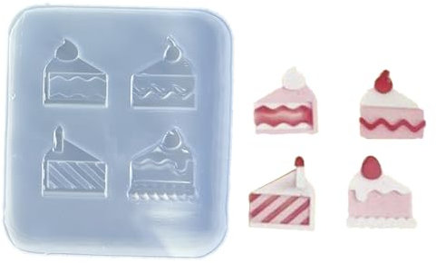 Moule en silicone anti-adhésif sur le thème des aliments, moules de cuisson polyvalents pour gâteaux, chocolats, biscuits, bonbons