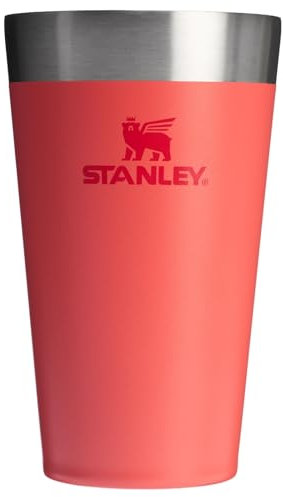 STANLEY Vaso apilable de 0,47 L, color coral caliente, OS
