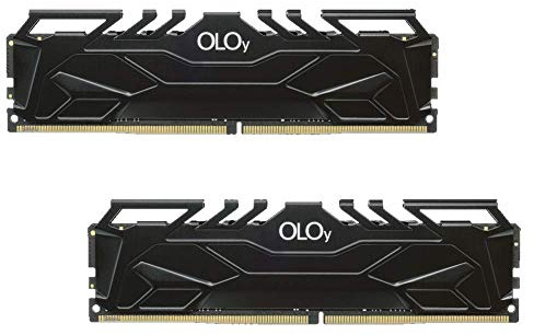OLOy DDR4 RAM 16GB (2x8GB) Black Owl 3200 MHz CL22 1.2V 288-Pin Desktop UDIMM (MD4U0832220BHKDA)