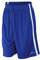 Spiro Herren-Basketball-Shorts, schnelltrocknend, Blau (Royal/Weiß), Gr. 3XL
