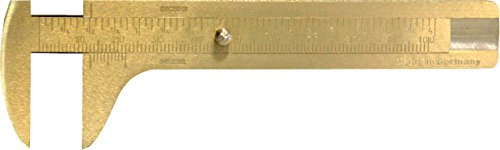 WEPO Messschieber, Messing, 25 mm, 100 mm