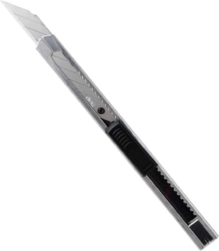 Deli SK5 Edelstahl Cuttermesser mit 9mm 30° Klinge - Folierer- Grafikmesser/Folienmesser/Car wrapping knife