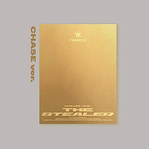 THE BOYZ [CHASE] 5th Mini Album CHASE VER. CD+POSTER+Cover Holder+84p Photo Book +Lenticular Photo Card+Ticket Photo Card+Post Card+Photo Card+TRACKING CODE K-POP SEALED