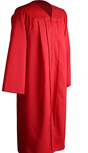 MEIYOUMK 2021 Abschluss Talar, Akademischer Talar, Unisex Robe Graduation Robe Doktorhut und Quaste, für Hochschule und Bachelor Akademischer Talar mit Hut