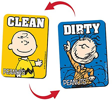 Erdnüsse Charlie and Pig Pen Double Sided Dishwasher Magnet