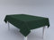 Tom'Shop Tischdecke [Dunkel Grün, 120cm x 220cm] Tablecloth Tischtuch Tischwäsche Tischdekoration Tafeltuch