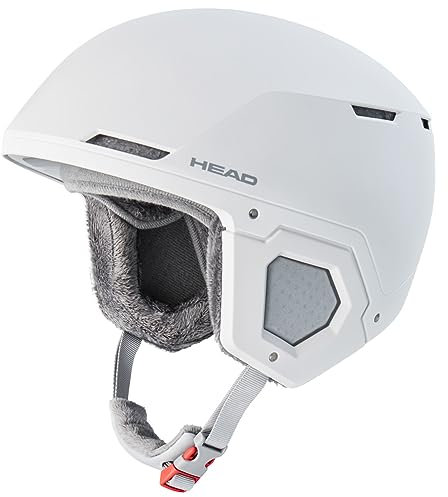 HEAD Unisex – Adult COMPACT W Ski-und Snowboardhelm, weiß, M/L
