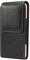 Baiyian Handytasche Gürtel Vertikal PU-Leder Handy Gürteltasche Geeignet für Samsung Galaxy A14 Xiaomi Redmi 12 OUKITEL C51 C53 Blackview Wave 6C - Schwarz