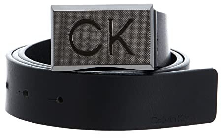 Calvin Klein Herren PQ Plaque 35MM K50K509646 Gürtel, Schwarz (Ck Black), 115