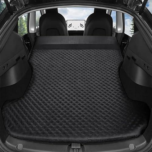 ALIEDA Automatratze, Automatratze Kombi, Matratze für Den Kofferraum, Luftmatratze, Innendekorationszubehör, Für Tesla Model 3 Model Y 2017-2022,A