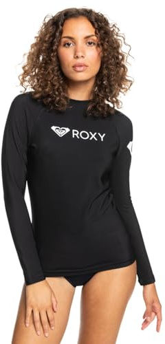 Roxy Heater - Long Sleeve Rash Vest - Women - Black