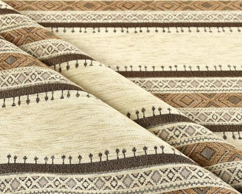 Kilim-Muster, Polsterstoff, Kelim, Bohemian, Boho, Wandteppich, Tribal, südwestlich, türkisch, persisch, marokkanisch, mexikanisch, ethnischer Stoff, Meterware (1 Yard (139,7 x 91,4 cm)