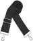 Xundefeng 5cm Schwarz Breiter Taschengurt Verstellbarer Schultergurt für Taschen Taschengurte zum Wechseln Schulterriemen - Silber Clip