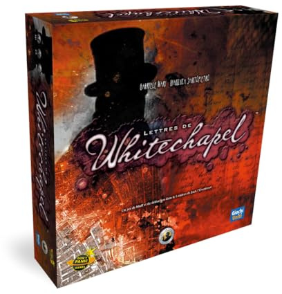Don't Panic Games | Whitechapel-Buchstaben | Gesellschaftsspiel | ab 14 Jahren | 2 bis 6 Spieler | 90 Minuten