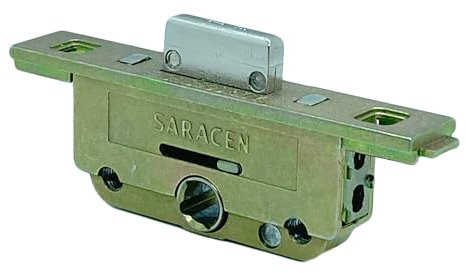 Saracen Window Lock Shoot Bolt Deadlock Gearbox Twist Fit UPVC Window Lock | 22mm Backset 11.5mm Deadbolt