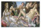 QINGYUAN Sandro Botticelli Poster mit Venus und Mars, Kunstdruck auf Leinwand, Wandkunst, moderne Wohnkunstwerke, 40 x 60 cm