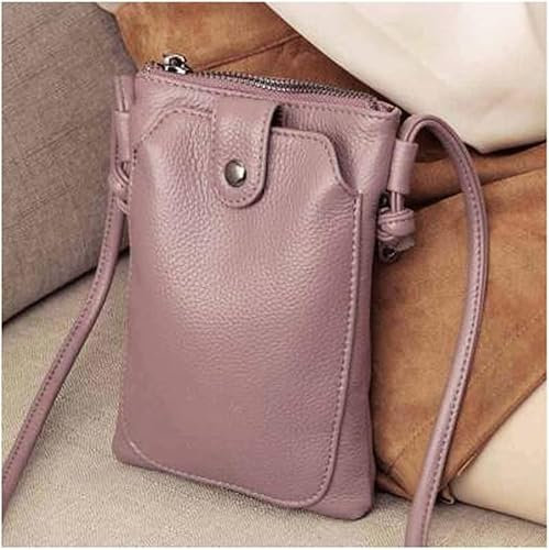 HSHTTKL wasserdichte Mini-Umhängetasche mit Reißverschluss, Umhängetasche, Schnallen-Design, Clutch, modische Unterarmtasche für Damen