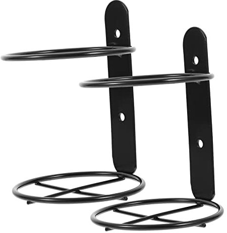 VOSAREA 1 Ensemble Casier À Vin Mural Casier À Vin Rouge Support De Cuisine Crochets De Casserole Bouteille D'Eau Bouteille De Vin Accrochée Unique Porte- De 2 pièces