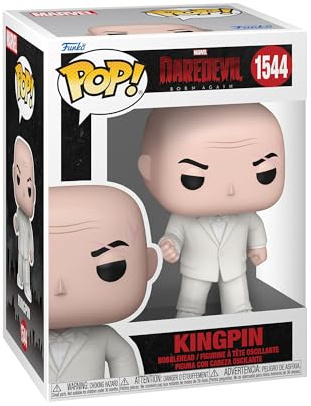 Funko POP! Marvel: Daredevil Born Again - Kingpin | Official Superheroes Merch - Collectable Vinyl Figurine for Shelf Display - Birthday Gift Idea for Fans and Collectors