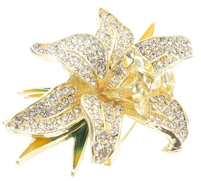 SOIMISS Broche Fleur De Avec Épingle Décoration Pour Femme Robe Sac à Dos Petite