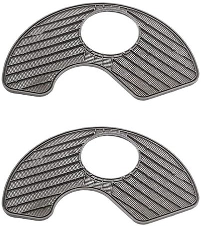 uwobefe 2 PCS Dishwasher Filter,Compatible With Whirlpool Dishwasher Parts WPW10463906,W10463906 AP6021820, W10195360, PS11