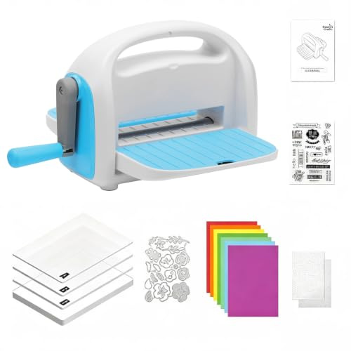 Manual Die Cutting Machine for Card Making, 6in Opening | Die Cut and Embossing Machine for Card Making, 6inch Opening