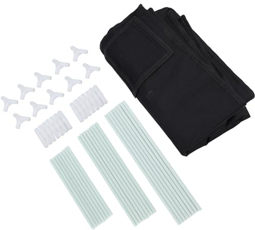 Aramox 3D-Druckergehäuse, Feuerfeste, Staubdichte Abdeckung mit Isoliertem Fenster für Ender 3V2 5 3 und Andere Drucker Unter 18,9 X 23,62 X 28,35 Zoll