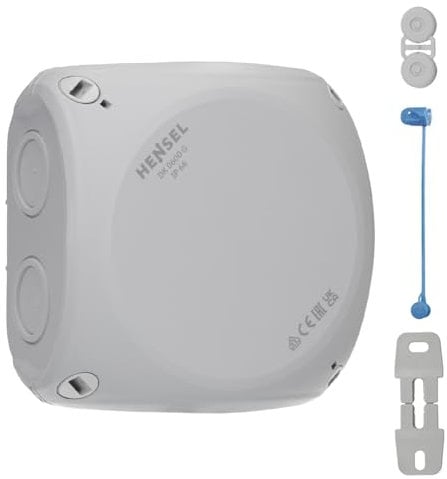 Hensel DK 0600 G Kabelabzweigkasten Feuchtraumdose IP 66 bis 6 qmm 3phasig, 10 qmm 1phasig, ohne Klemme