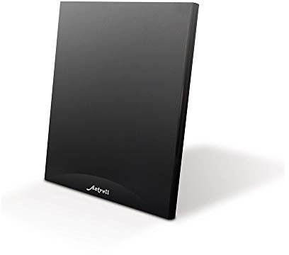ASTRELL 011003 Antenne intérieure Extra Plate 47 DB - Noir