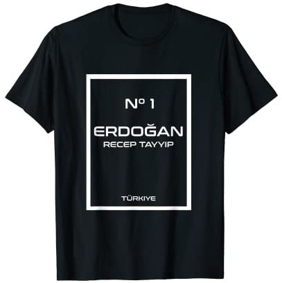 Erdogan Recep Tayyip Türkei Fan Istanbul Präsident Herren T-Shirt