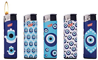 Vani 50 x Feuerzeug (Eyes Blue)