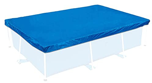 tife Rectangular Pool Cover, Frame Pool Cover, 220X150CM, PE-Pool Abdeckplane, PVC Pool Abdeckplane Abdeckung Pool Rechteckig Regensichere Staub-Poolabdeckung (ohne Pool) (450 * 220CM)