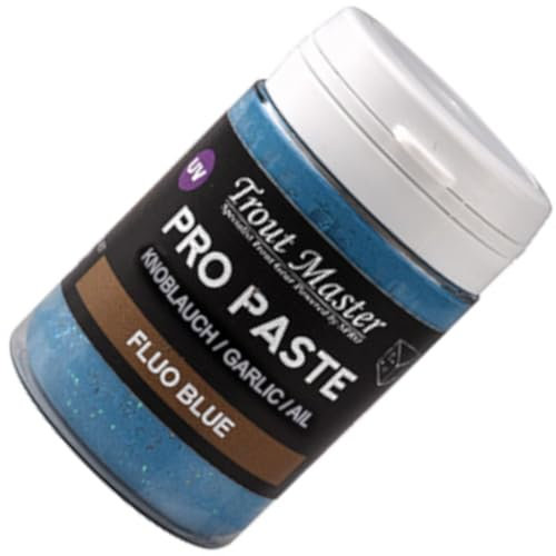 Trout Master Pro Paste - 60g Forellenteig Forellenpaste, Farbe:Fluoro Blue