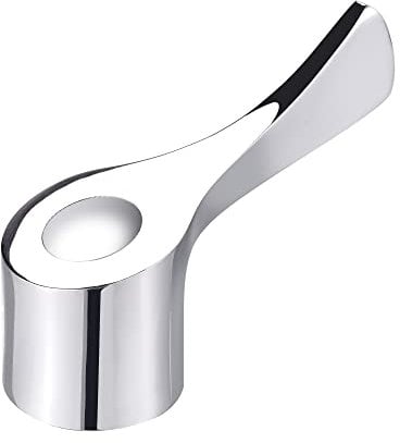 sourcing map Faucet Lever Handle, Alloy Single Lever Handle Replacement for 8.2mm Diameter with 20 Teeth Valve Core, 72 x 50 x 29mm