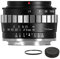 TTArtisan Lente de enfoque manual F1.4 APS-C de 23 mm para Panasonic/Olympus MFT M4/3 Mount epm1 emp2 E-PL1 E-PL2 E-PL3 E-PL5 E-PL6 G2 G3 G5 G6 G7 G9 GH1 GH2 GH3 GH4 GH5 GH5S Negro y plata