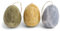Én Gry & Sif Ostereier Anhänger aus Filz, Ostern-Deko - 3 Stück marmoriert, fair Trade Handmade (große Eier - marmoriert)