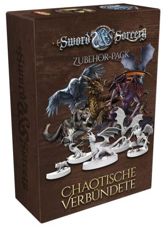 Ares Games, Sword & Sorcery – Chaotische Verbündete, Zubehör-Erweiterung, Expertenspiel, Dungeon Crawler, 1-5 Spieler, Ab 13+ Jahren, 60 Minuten, Deutsch