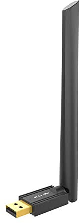 eppfun Long Distance 100m Bluetooth 5.3 Adapter PC, USB Bluetooth Stick Dongle für Maus/Tastatur, Bluetooth nachrüsten für Windows 11/10