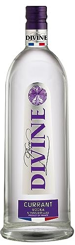 Pure Divine - Vodka Cassis, Vodka aromatisée des Vosges du Nord - 37.5% vol (1 x 1 l)