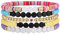 Emibele TS Freundschaftsarmband Set 5 Stück, TS-inspiriertes Alphabet-Armband, Stapelbare Armbänder DIY-inspiriertes Armreif-Herstellungsset, Schmuck für Frauen Mädchen für Konzert, Mehrfarbig