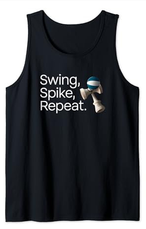 Swing Spike Repeat Kendama Spielzeug Tank Top