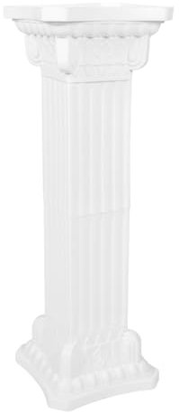 Mipcase Soporte De Columna De Decoración De Pilar Romano: Soporte De Maceta De Pedestal De Columna Romana Decoración De Columnas Griegas Antiguas para Decoración De Jardín De Fiesta De