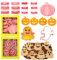 Cookie Cutter kinder, 16 PCS Keksausstecher, Plätzchen Ausstecher, Plätzchenform Tiere, keksform, Fondant Ausstechformen, Ausstecher Brot und Gemüse kinder, Sandwich Cutter (Halloween)