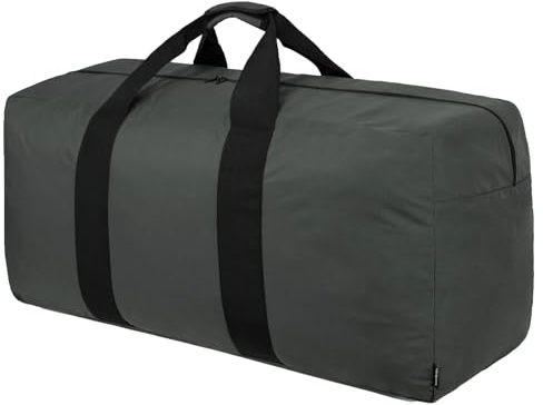 Vorspack 150L Leichte Faltbare Reisetasche für Herren Damen, Grau | Extra Große Reisetasche, Wasserdicht Reisetaschen, Aufbewahrungstasche für Reisen Weekender Camping Übernachtung