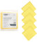 Maya Bayeta Ultra Plus. Especial para Cristales y Acero Inoxidable. Máxima Absorción sin Dejar Marcas. Poder Antical y Antibacterias. Pack de 5 Unidades (Amarillo)