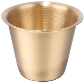 LICONG-2020 Gravy Boat 304 Stainless Steel Pudding Cup 90ml Baking Ingredients Ingredients Cup Gravy Boat Milk Cup Can Be Put in the Oven Gravy Jug(Gold)
